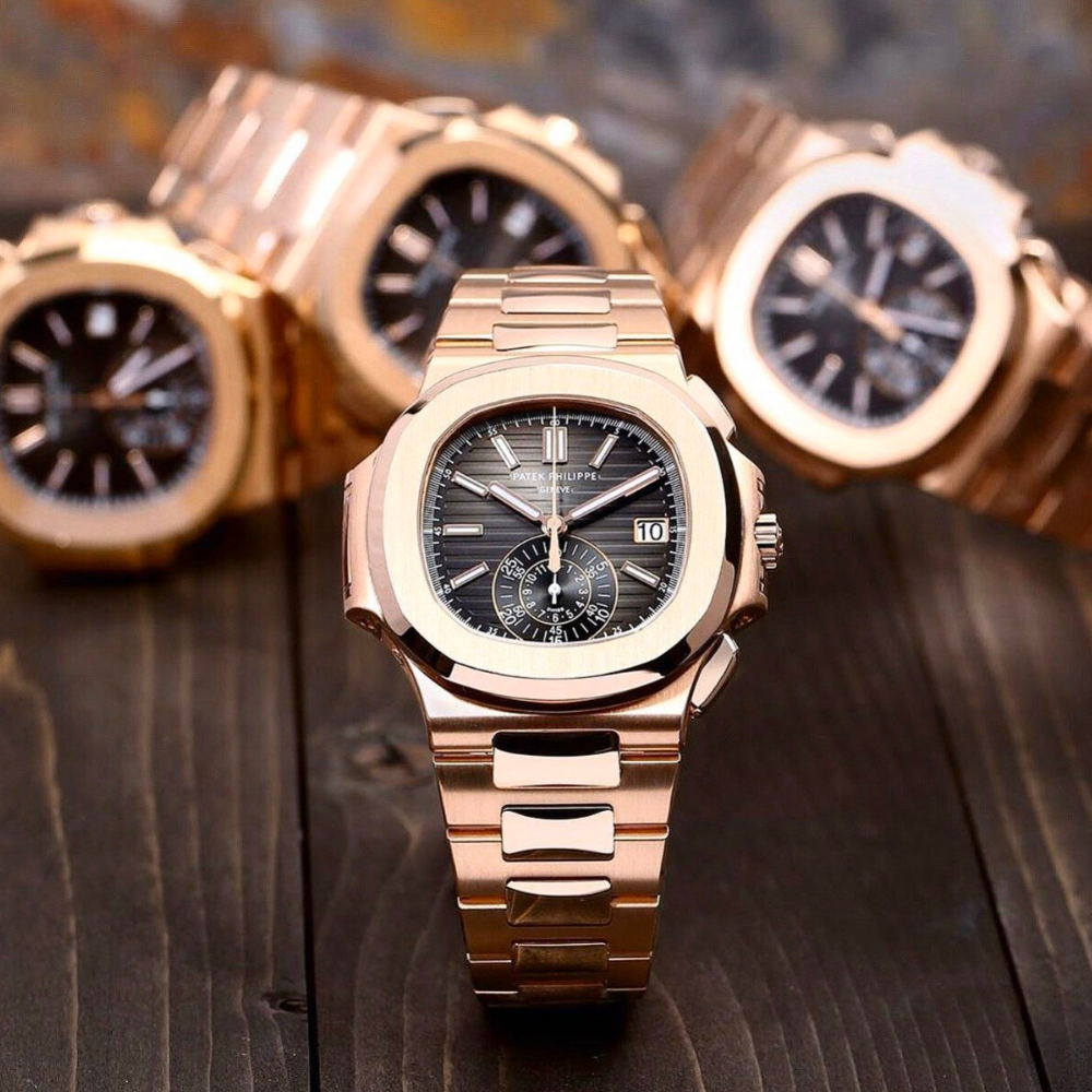 Patek Philippe Men Nautilus Watch – 5980/1R-001 - Image 7