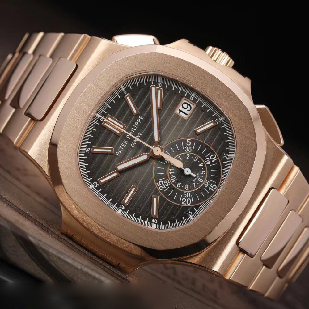 Patek Philippe Men Nautilus Watch – 5980/1R-001 - Image 5