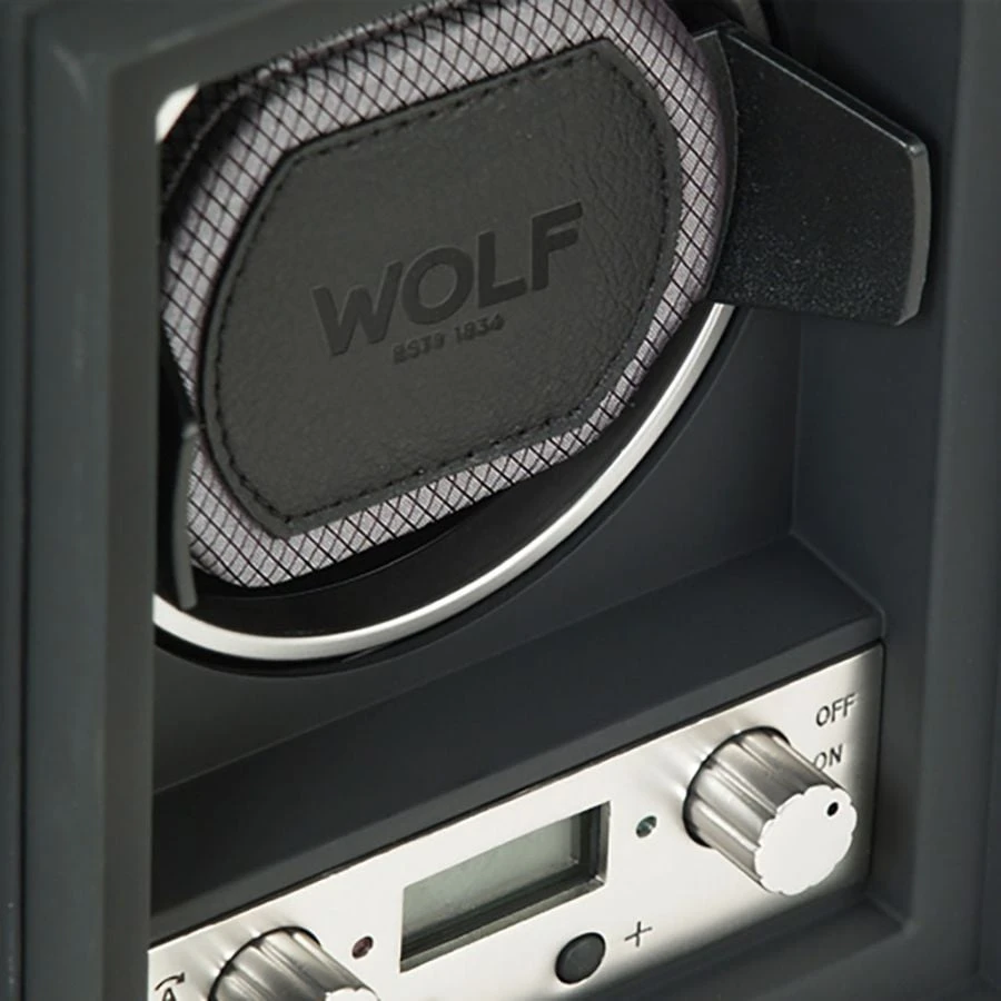 WOLF Module 4.1 Stackable Single Watch Winder w/Cover – 2 Units - Image 6