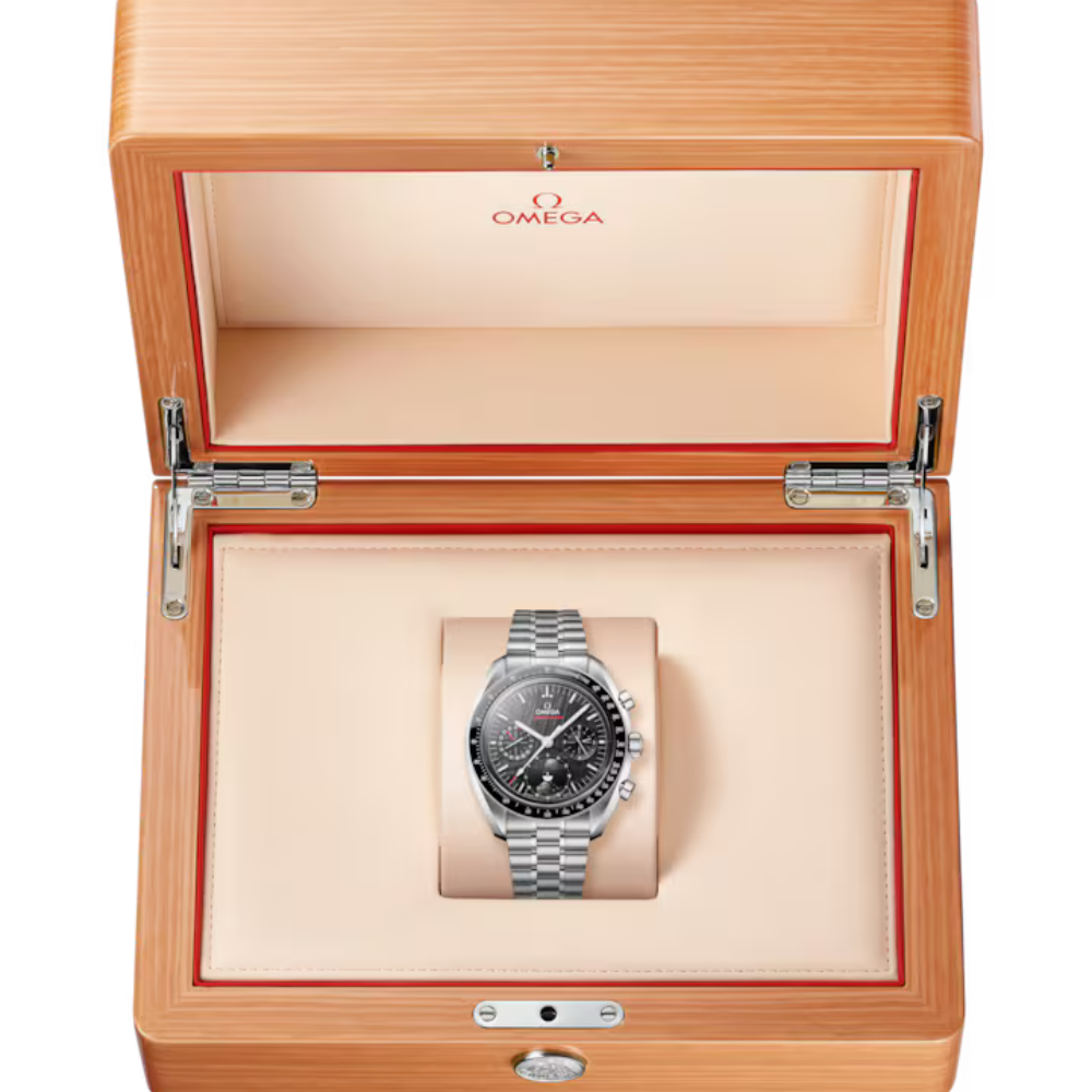 Speedmaster Moonphase 43 Steel On Steel Ref. 304.30.43.52.01.001 - Image 2